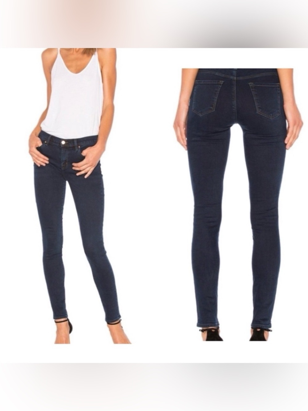 NWT, J BRAND Jeans, Skinny Leg, Mid-rise Dark Wash, Stretch, Flattering, Sz 32